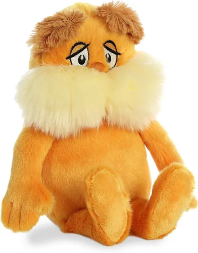 Miniatura 4 de Aurora® Dr. Seuss™ El Lorax Figura de Peluche Fantástica - Peluche Oficialmente Licenciado para Juego Imaginativo - Perfecto para Niños y Adultos