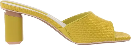Miniatura 6 de Franco Sarto Sandalias de tacón Linley para mujer, Rafia verde manzana