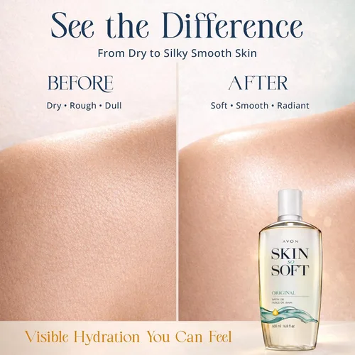 Miniatura 6 de Aceite para baño Skin so soft de Avon,16.9 oz, aroma original