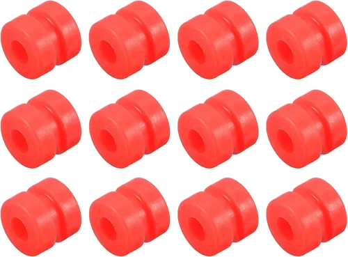 Miniatura 9 de MECCANIXITY Bolas de goma antivibración RC para control remoto F4 F7 controlador de vuelo M3x6.0.236 in bolas de absorción de impactos (rojo)