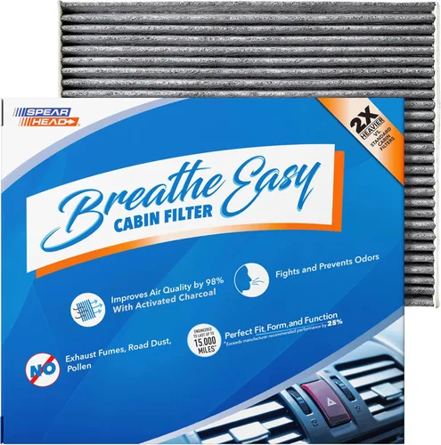 Miniatura 32 de Spearhead Odor Defense Breathe Easy - Filtro de cabina para aire acondicionado y calentador Compatible con varios Acura/Honda de 2009-2025 como