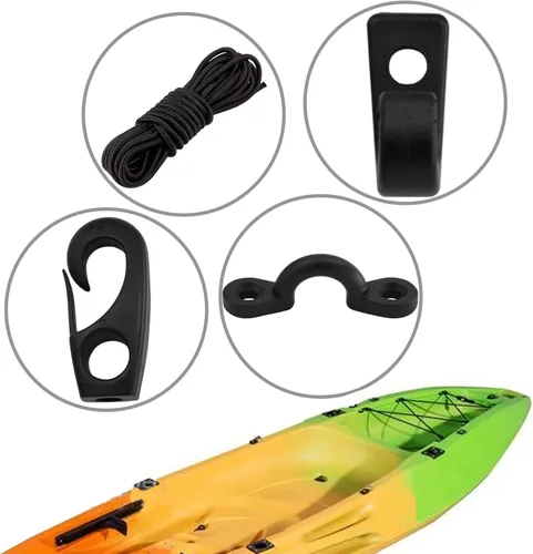 Miniatura 3 de ISURE MARINE Kit de aparejo de cubierta de kayak, accesorio para barco, kayak, canoa Conjunto 1