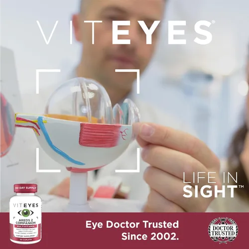 Miniatura 4 de Viteyes Classic AREDS 2 Suplemento multivitamínico complementario, fórmula multivitamínica integral para AREDS 2 usuarios, 30 cápsulas, cápsulas