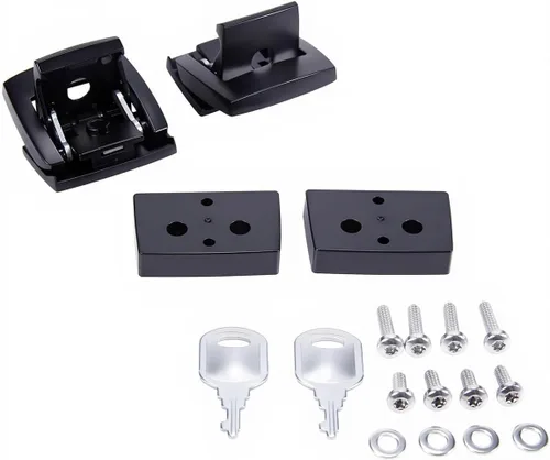 Miniatura 8 de Paquete de viaje negro Tour Pack Latch Compatible con Harley DAVIDSON Touring Electra Glide 1988-1998 1999-2013