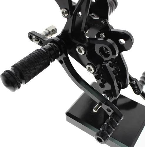 Miniatura 8 de FXCNC Reposapiés ajustables para motocicleta CNC Billet, compatibles con GSXR1300 GSX1300R HAYABUSA 1999-2020