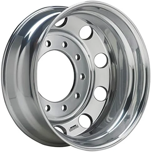 Miniatura 2 de Accuride 24.5 "x 8.25" Aluminio 10 Lug on 11.220 in Rueda Semi-Pulida (41362SP)