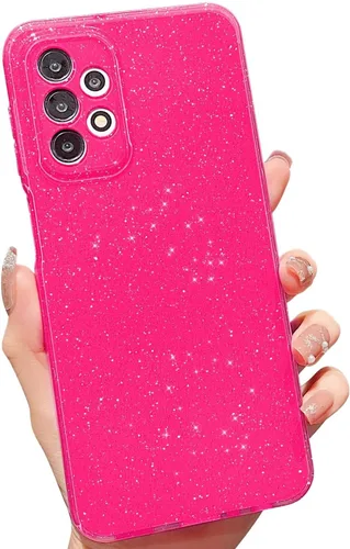 Miniatura 51 de MINSCOSE Funda compatible con Samsung Galaxy A14 5G, bonita funda delgada con purpurina fina, a prueba de golpes, de TPU para mujeres y niñas