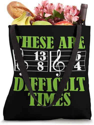 Miniatura 4 de Estos son tiempos difíciles divertida bolsa de mano de música de piano y violín
