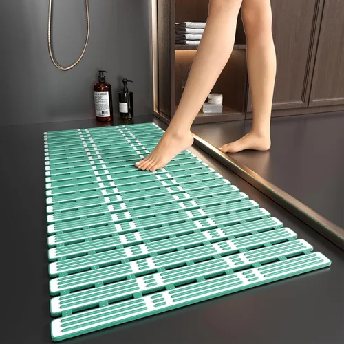 Miniatura 20 de XIYUNTE Alfombrilla de Ducha Antideslizante Antimoho para Personas Mayores - Alfombra de Baño de 68x40cm Alfombrillas de Ducha Antideslizantes