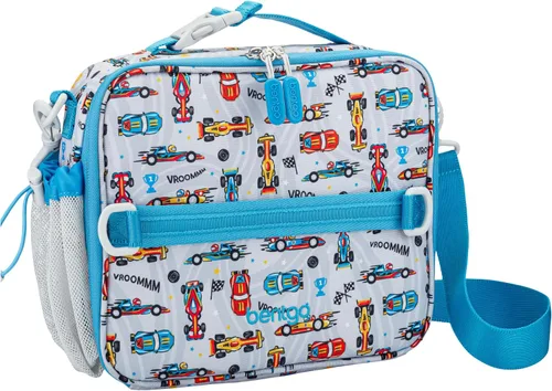 Miniatura 19 de Bentgo Kids Prints Lunch Bag - Double-Insulated, Reusable, for Kids 3+, Adjustable Strap; Holds Lunch Box/Water Bottle/Snacks; Easy-Clean