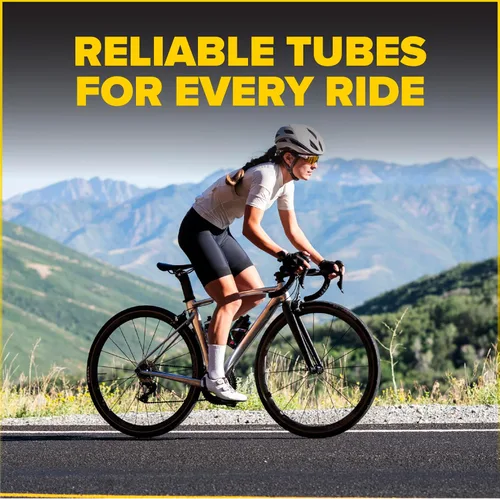 Miniatura 9 de Ultraverse Cámara de aire para bicicleta de 700x23-25c, 700x28-32c, 700x35-43c, tamaños de rueda de bicicleta de 28 pulgadas con válvula presta
