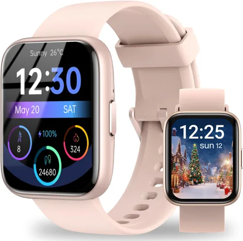 Reloj inteligente para hombres y mujeres – Respuesta/Hacer llamadas/Respuesta rápida/Asistente de voz AI, 1.83 pulgadas para Android iPhone Samsung