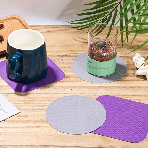 Miniatura 3 de 4 almohadillas para abridor de tarros, agarres de goma para tarros, abridor de tarros multifunción para personas mayores con manos débiles posavasos