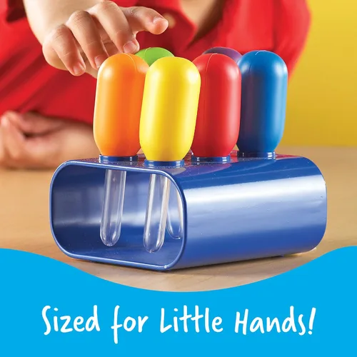 Miniatura 5 de Learning Resources goteros jumbo - experimentos científicos para niños, juguetes sensoriales para mesa de agua, herramientas para niños pequeños