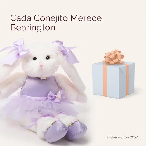 Miniatura 5 de Osito de peluche bailarina Bearington Bella, de 6 pulgadas