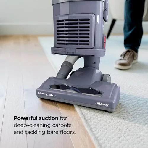 Miniatura 2 de Shark NV352 Navigator Lift Away - Aspiradora vertical, filtro HEPA, tecnología antialergénica, dirección giratoria, ideal para alfombras, escaleras