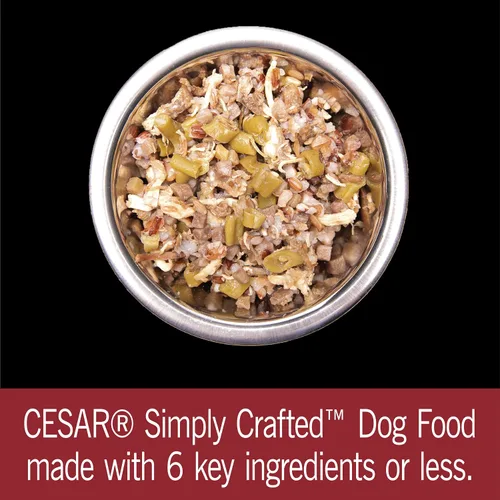 Miniatura 10 de Cesar, comida húmeda para perros de fabricación simple, 37 g. Empaque de 10 unidades.