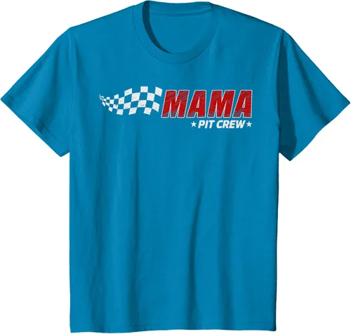 Miniatura 53 de Mama Pit Crew Race Car Birthday Family Matching Pit Crew Camiseta