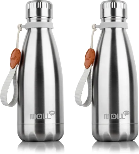 Miniatura 10 de Botella de agua para niños, botella de agua deportiva de acero inoxidable de 12 onzas con aislamiento al vacío para la vuelta a la escuela, botella