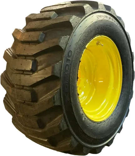 (1) Galaxy Tire HD 33X15.5-16.5 XD2010 Neumático de alta flotación en rueda/llanta (8 orejetas) para New Holland -14PLY -33-15.5-16.5 (montaje