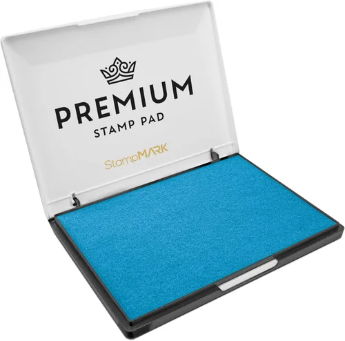 Miniatura 35 de StampMark Almohadilla de sello prémium tamaño mediano 3 x 4 pulgadas – para sellos de goma tradicionales – Almohadilla de fieltro color rosa