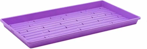Miniatura 8 de Bootstrap Farmer Microgreen 1020 - Bandejas verdes, paquete de 30 unidades, extra fuerte con agujeros, bandeja de semillas poco profundas