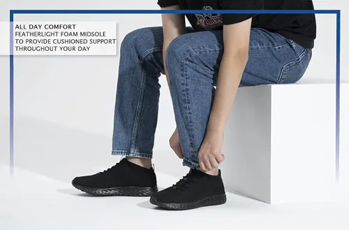 Miniatura 5 de Shoes for Crews Everlight - Zapatos de trabajo antideslizantes para hombre, transpirables, ligeros, con cordones, resistentes al agua