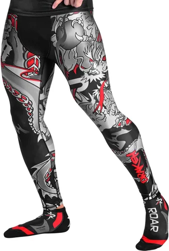 Miniatura 77 de Roar MMA - Pantalones de compresión para entrenamiento de gimnasio