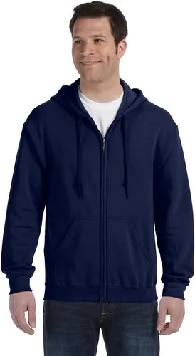 Miniatura 7 de Gildan Sudadera con capucha y cremallera completa para hombre