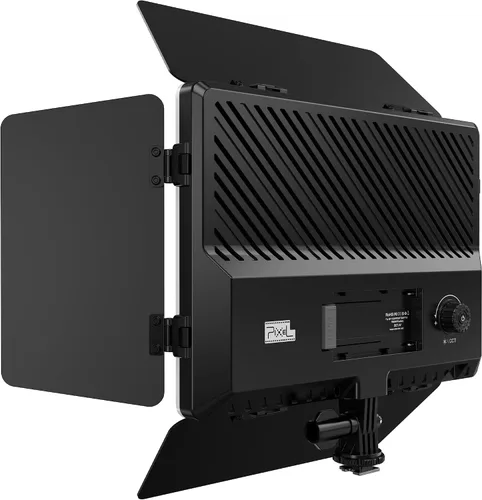 Miniatura 7 de Pixel Panel de luz de video LED, iluminación para cámara de fotografía, 20 W, bicolor, regulable, 2500-6500 K, luces LED de transmisión de estudio