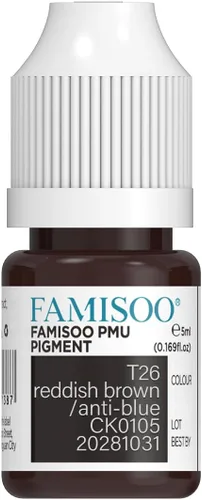 Miniatura 37 de Pigmentos PMU para cejas, 0.169 onzas/0.2 fl oz, tinta de tatuaje profesional para cejas de larga duración, tinta de microblading
