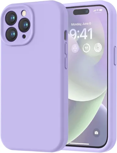 Miniatura 371 de LOVE 3000 Compatible con Funda para iPhone 15, [Cámara de Cobertura Completa de Silicona Suave] [Protección contra Caídas de 8 pies], Forro de Negro