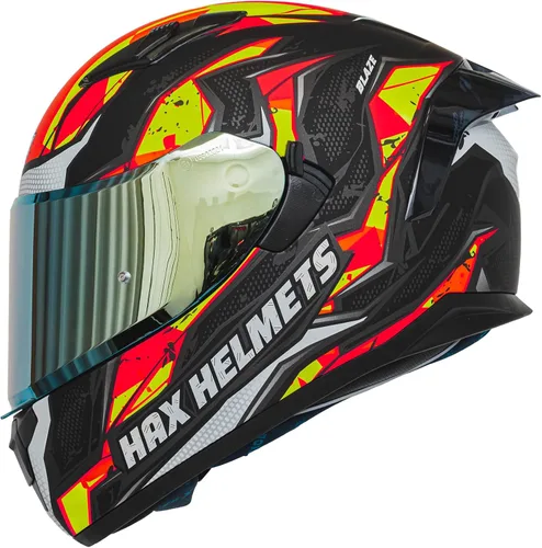 Miniatura 13 de HAX Obsidian - Casco de motocicleta de cara completa con doble visera para adultos, para motocicleta de calle, con pinlock listo para pinlock, negro