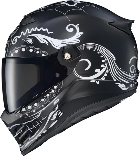 Miniatura 12 de ScorpionEXO Covert FX - Casco integral para motocicleta adulto estilo Street Fighter - bolsillos para altavoces con Bluetooth, certificación DOT ECE
