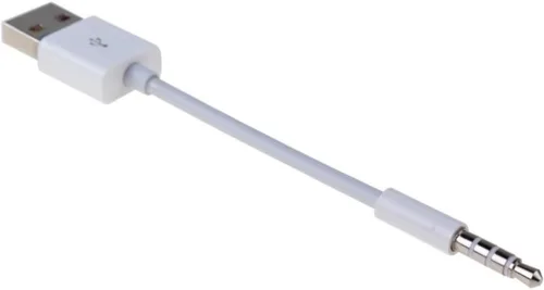 Miniatura 5 de Adaptador de audio USB a conector de 0.138 in, conector de audio AUX macho de 0.138 in a USB macho Cable adaptador de cable de carga para iPod