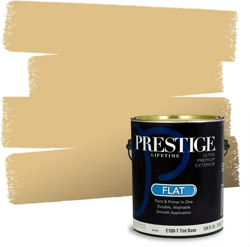 Miniatura 75 de PRESTIGE Paints Exterior Paint and Primer In One, 1-Gallon, Satin, Comparable Match of Benjamin Moore* Royal Linen* 931BM-PCM