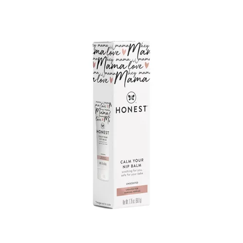 Miniatura 10 de The Honest Company Mama Calm Your Nip Balm, crema nutritiva calmante para pezones para lactancia, piel de bebé sensible naturalmente derivada
