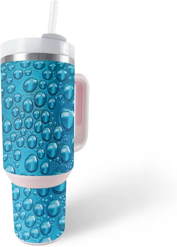 Miniatura 19 de MightySkins Skin - Vaso de vinilo compatible con Stanley The Quencher H2.0 FlowState de 40 onzas, mosaico de cebra, protectora, duradera y única
