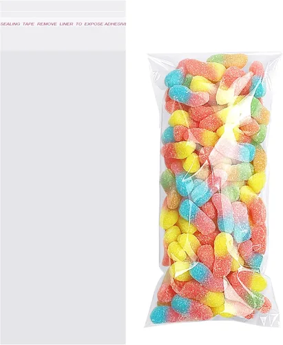 Miniatura 15 de Bolsas de celofán autosellantes autoadhesivas, bolsas de celofán resellables transparentes de 2 x 3 pulgadas, 200 unidades (tamaño mini)