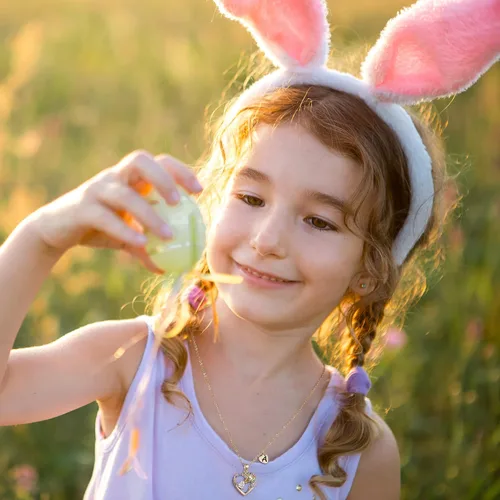 Miniatura 4 de Regalos de unicornio para niñas y niños a la moda Collar de unicornio con corazón de circonita cúbica para niñas, adolescentes, collar de unicornio