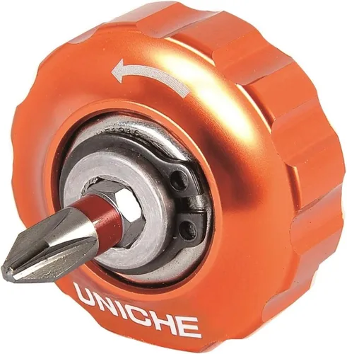 Miniatura 6 de Miniherramienta de trinquete continuo de bicicleta con función reversible. Kit de reparación multiherramienta para bicicletas de carretera