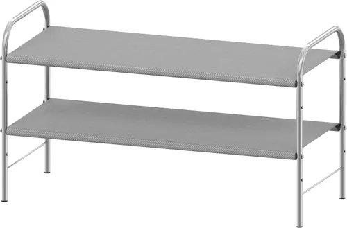 Miniatura 12 de Simple Houseware - Organizador de almacenamiento para zapatero de 2 niveles, color bronce