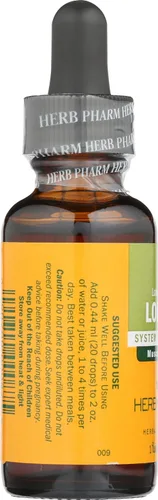 Miniatura 6 de Herb Pharm Gotas de extracto líquido de lobelia orgánico certificado para apoyo del sistema musculoesquelético, 1 onza
