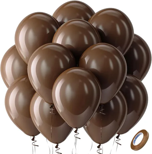 Miniatura 42 de Bezente - Globos de 12 pulgadas de látex con confeti para bodas, graduaciones, despedidas de soltera y cumpleaños, aptos para helio, dorado, 60
