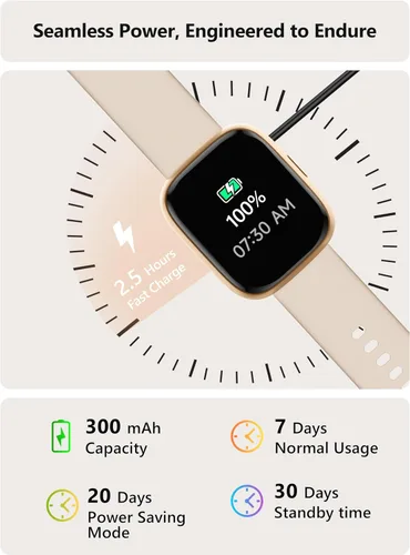 Miniatura 7 de Reloj inteligente para mujer y hombre Android y iPhone [2 bandas, caja de 44mm], Alexa incorporado, reloj inteligente de 1.83" para hacer/responder