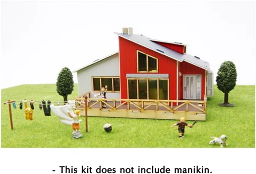 Miniatura 9 de Kit de modelo de madera de escritorio Casas en el ático / YGPM250 por Young Modeler