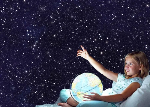Miniatura 8 de HQM Telones de fondo de fotografía estrellada del universo del espacio del cielo nocturno para niños, niños o niñas, decoración de fiesta