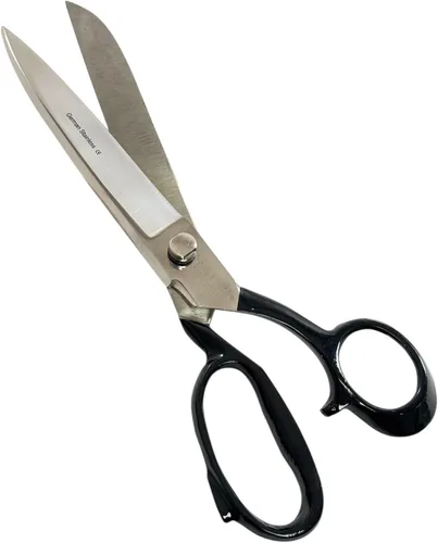 Miniatura 5 de Juego de 3 tijeras de sastre alemanas de alta calidad (6", 8", 10") – Tijeras de corte de tela resistentes para costura, costura y tapicería
