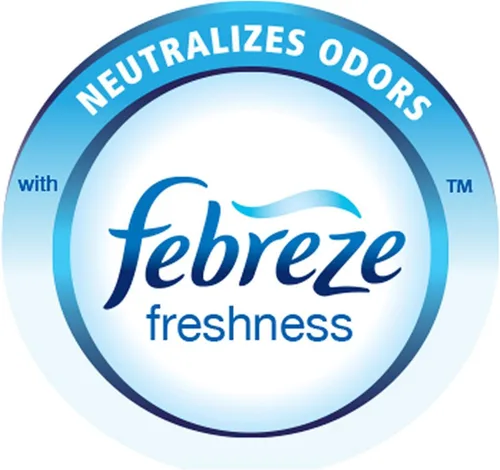 Miniatura 6 de Glad Febreze - Bolsas de basura pequeñas de 4 galones, bolsas de basura frescas y limpias, resistentes al olor con amarre rápido, 26