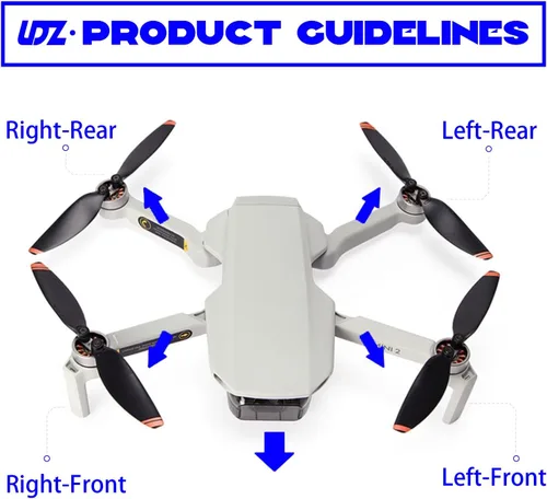 Miniatura 2 de Reemplazo para DJI Mavic Mini 2 piezas de repuesto para brazo de dron, cubierta de brazo de repuesto sin motor, cubierta original de Mavic para Mini